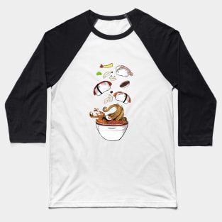 Sushi - all you can eat mountain Baseball T-Shirt